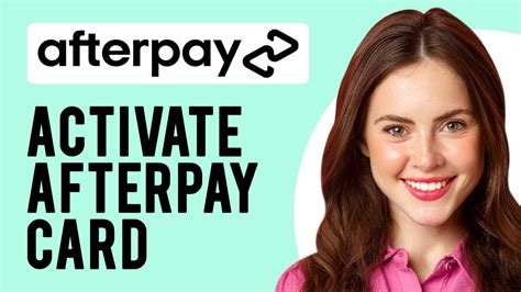 Setting up the Afterpay Card